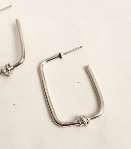 Square Hoop Earrings