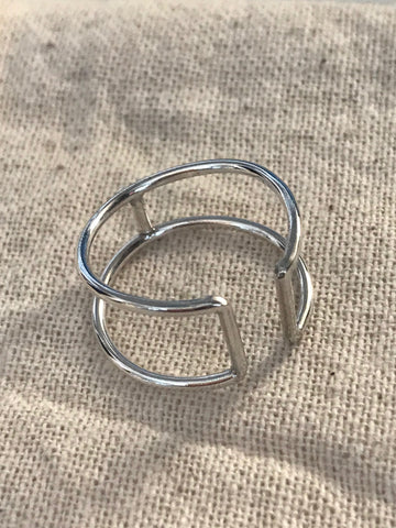 Open Cuff "Hug" Ring